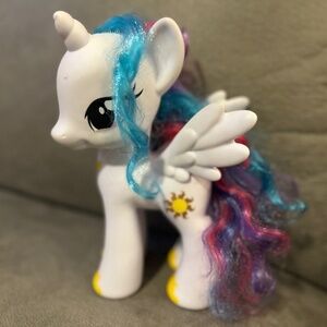 My Little Pony 8" Princess Celestia, White, head turns toy 3 for $15 bundle